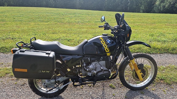 BMW R 100 GS Bumble Bee RESERVERT. 2 of 14