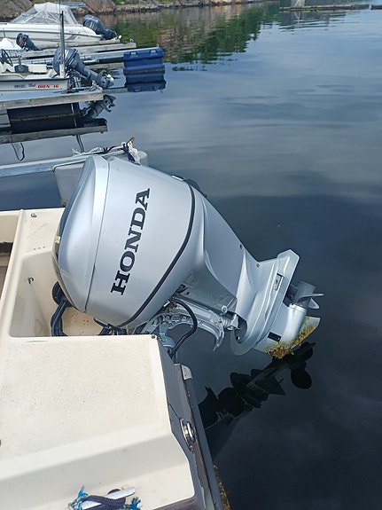 Nor-Dan 18 Deluxe m/Honda 60 hk 2014 kun 240 t Garmin GMI10, dieselvarmer, flaps 5 of 14