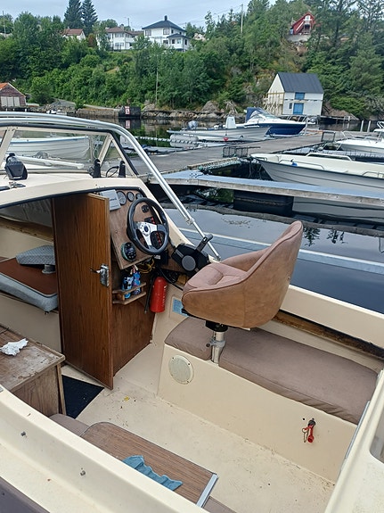 Nor-Dan 18 Deluxe m/Honda 60 hk 2014 kun 240 t Garmin GMI10, dieselvarmer, flaps 3 of 14