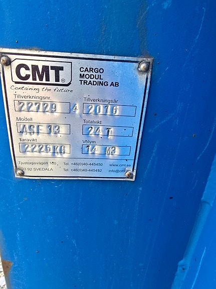 CMT Asfaltbalje på krokramme 8 of 8