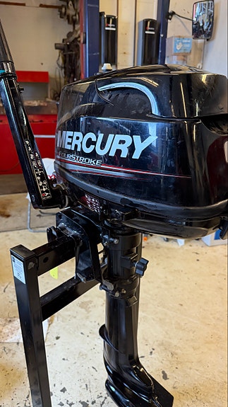 Strøken 6 hk outboard 3 of 6