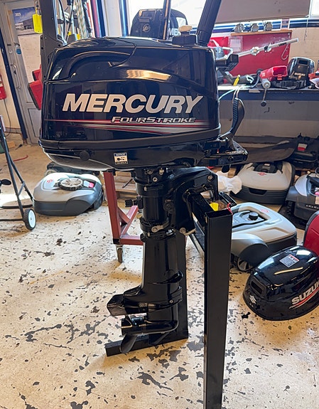 Strøken 6 hk outboard 2 of 6