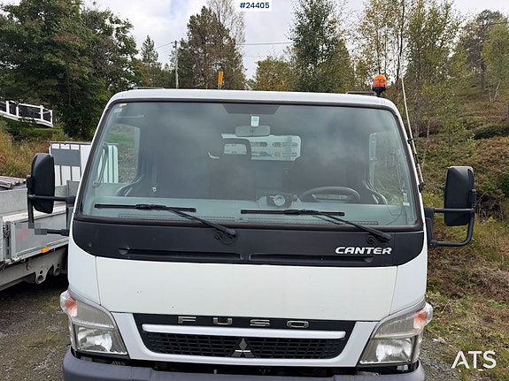 Mitsubishi Fuso 7C18 planbil m/ ny AdBlue pumpe, Vinsj, 2 sett dekk og lav km stand! 10 of 30