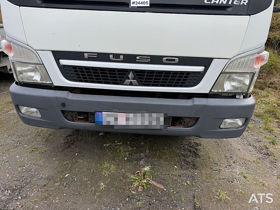 Mitsubishi Fuso 7C18 planbil m/ ny AdBlue pumpe, Vinsj, 2 sett dekk og lav km stand! 11 of 30