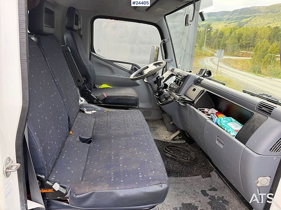 Mitsubishi Fuso 7C18 planbil m/ ny AdBlue pumpe, Vinsj, 2 sett dekk og lav km stand! 20 of 30