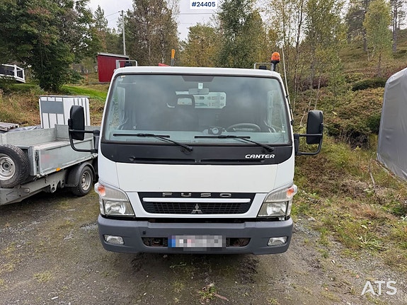 Mitsubishi Fuso 7C18 planbil m/ ny AdBlue pumpe, Vinsj, 2 sett dekk og lav km stand! 4 of 30
