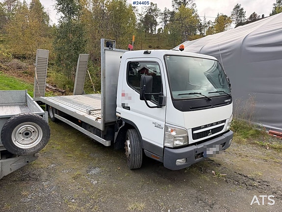 Mitsubishi Fuso 7C18 planbil m/ ny AdBlue pumpe, Vinsj, 2 sett dekk og lav km stand! 5 of 30