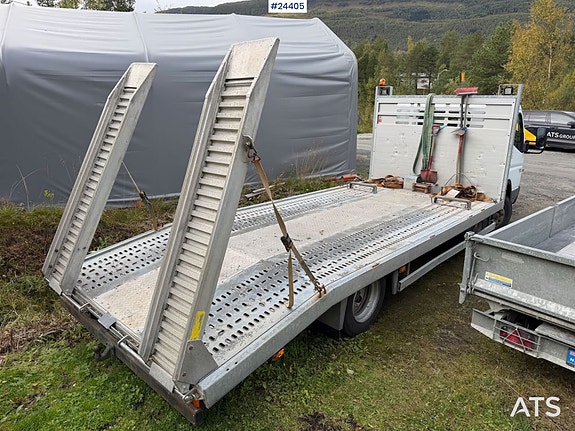 Mitsubishi Fuso 7C18 planbil m/ ny AdBlue pumpe, Vinsj, 2 sett dekk og lav km stand! 6 of 30