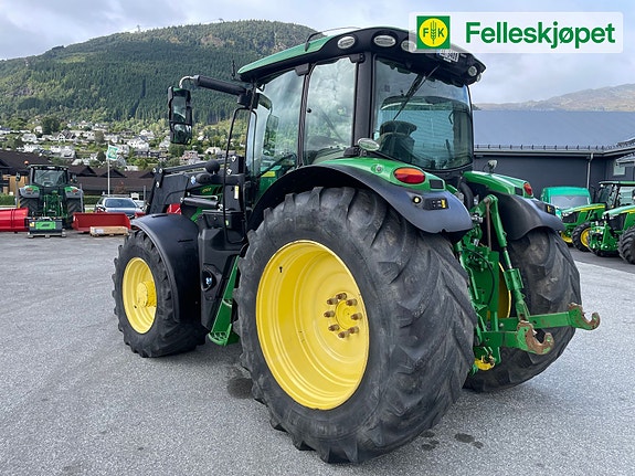 John Deere 6155R Ultimate 50km front hydr, pto, laster, auto trac ready 18 of 23