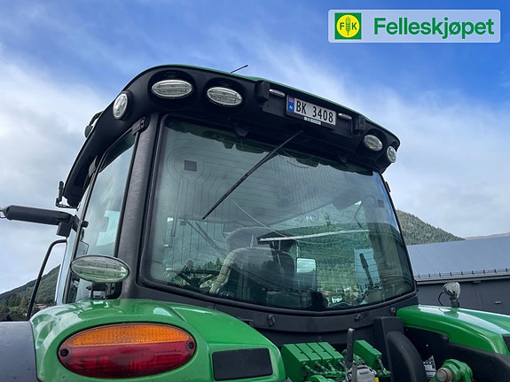 John Deere 6155R Ultimate 50km front hydr, pto, laster, auto trac ready 17 of 23