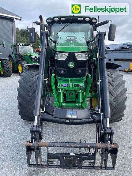 John Deere 6155R Ultimate 50km front hydr, pto, laster, auto trac ready 5 of 23