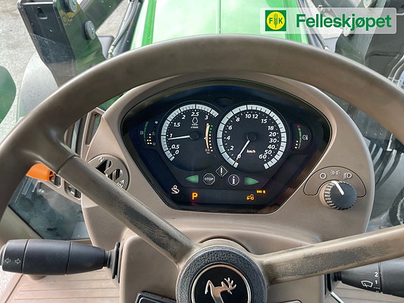 John Deere 6155R Ultimate 50km front hydr, pto, laster, auto trac ready 20 of 23