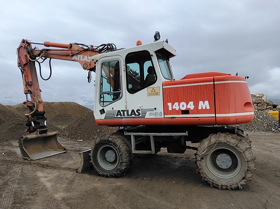 Atlas 1404M hjulgraver med rototilt 5 of 22