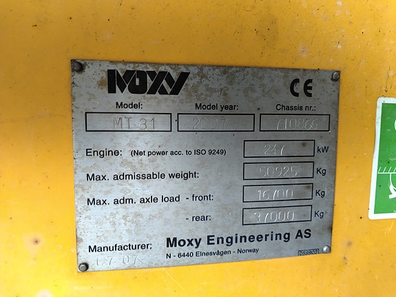 Moxy MT31 Dumper 6X6 18 of 18