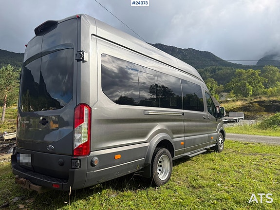 Ford transit minibuss m/ sitteplasser til 16+1 og liten km-stand 10 of 30