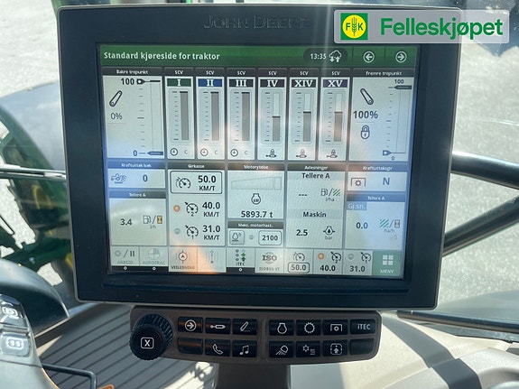 John Deere 6250R 50 KM Ultimate front hydr og pto, auto trac ready, luftbrems++ 20 of 22