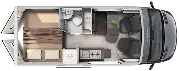 Hymer Free S 600 - Pop-up tak - Sommer og Vinterhjul! 13 of 30