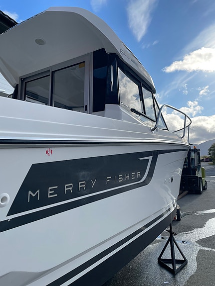 Velholdt Merry Fisher 605 m/ 115hk Yamaha selges for kunde 3 of 17