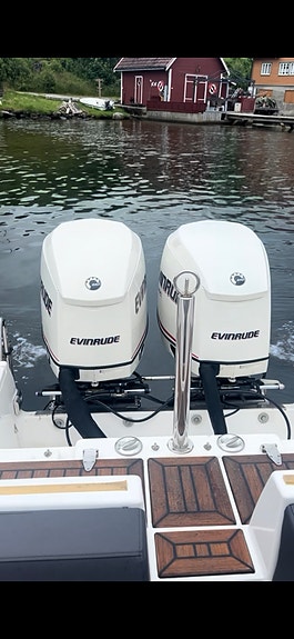 Evinrude 200 HO twin installasjon selges 3 of 4