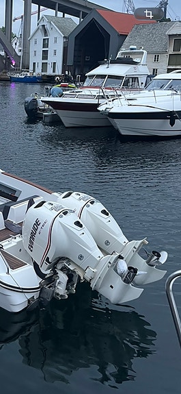 Evinrude 200 HO twin installasjon selges 4 of 4