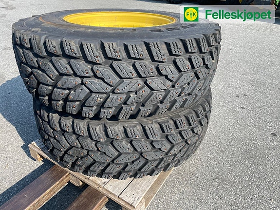 John Deere Hjul par: Nokian hakkapilitta 440/80R28 Ukjent gul 3 of 5