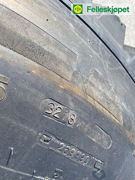 John Deere Hjul par: Nokian hakkapilitta 440/80R28 Ukjent gul 2 of 5