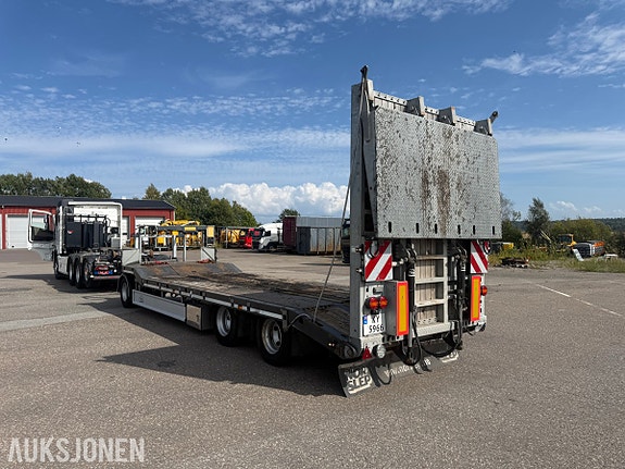 Fliegl DTS 300 maskinslep – 3 akslet – 30 tonn 3 of 30