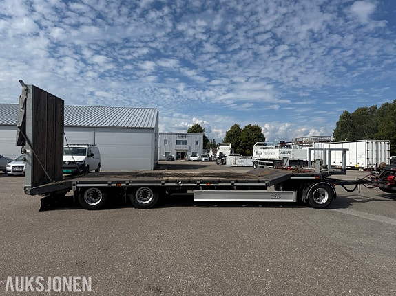Fliegl DTS 300 maskinslep – 3 akslet – 30 tonn 6 of 30