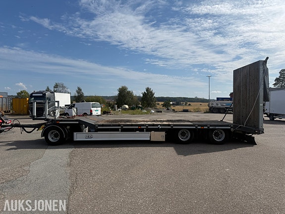 Fliegl DTS 300 maskinslep – 3 akslet – 30 tonn 2 of 30