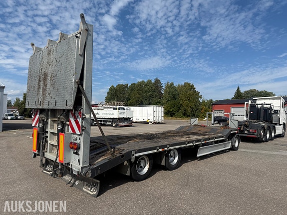 Fliegl DTS 300 maskinslep – 3 akslet – 30 tonn 5 of 30