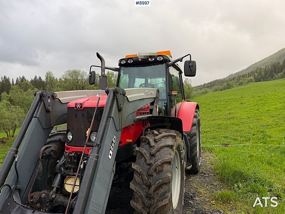 Massey Ferguson 6475 4x4 Traktor m/frontlaster og front PTO 5 of 30