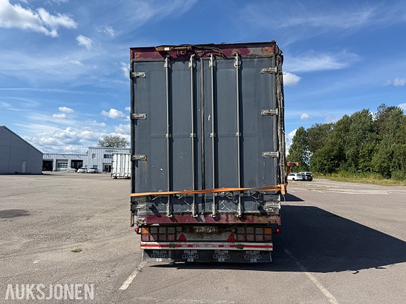 Tyllis TPV 4 3-akslet flishenger med bakovertipp – reparasjonsobjekt 4 of 21