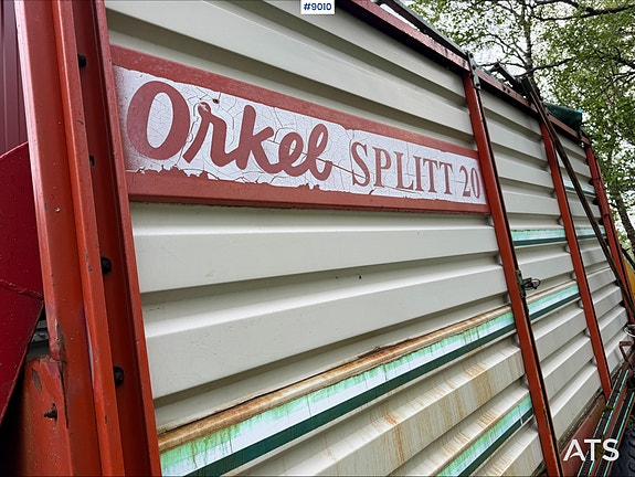 Orkel Splitt 20 avlesservogn 3 of 9