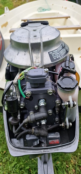 Yamaha 25 hk 9 of 14