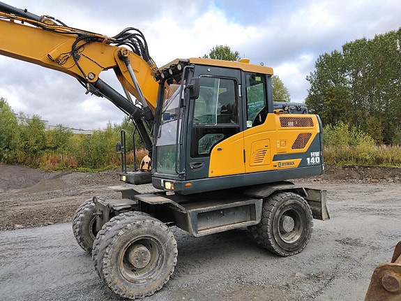Hyundai HW140 hjulgraver 2 of 19