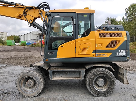 Hyundai HW140 hjulgraver 3 of 19