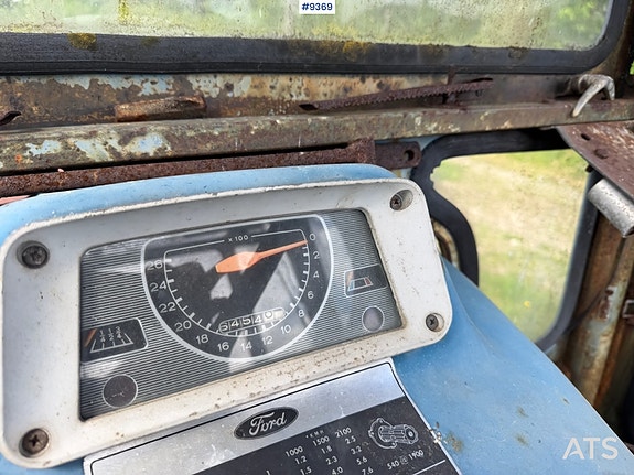 Ford 1967 5000 traktorgraver Rep.objekt 10 of 20