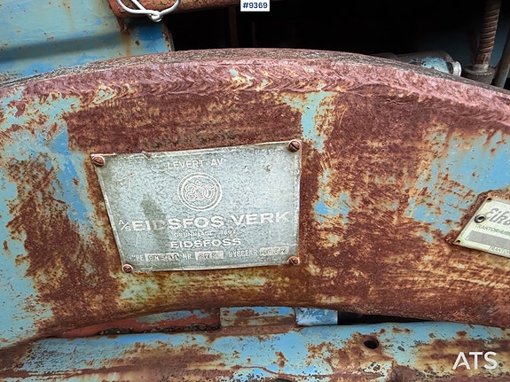Ford 1967 5000 traktorgraver Rep.objekt 18 of 20