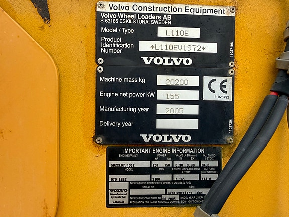 Volvo L110E 6 of 17