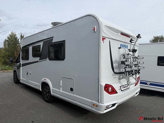 Knaus SKY TI 700 MEB-AUTOMAT-150HK-MARKISE-SOLCELLE-SYKKELSTATIV-ENKLE SENGER-STORT BAD BAKERST++ 5 of 30
