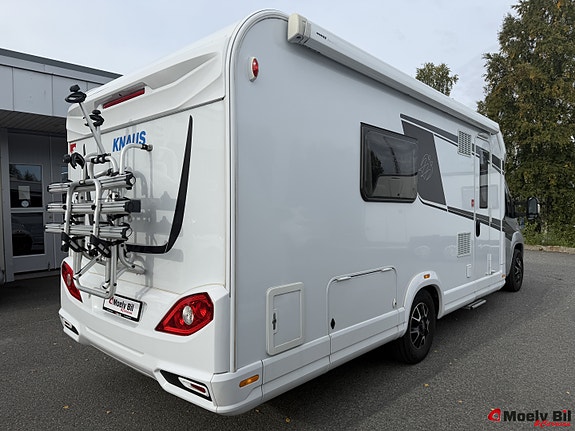 Knaus SKY TI 700 MEB-AUTOMAT-150HK-MARKISE-SOLCELLE-SYKKELSTATIV-ENKLE SENGER-STORT BAD BAKERST++ 3 of 30