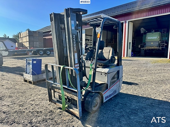 Nissan S1N1L15Q Gaffeltruck – Rep objekt 8 of 27