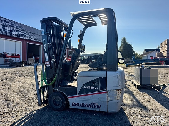 Nissan S1N1L15Q Gaffeltruck – Rep objekt 7 of 27
