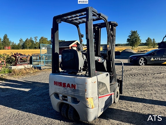 Nissan S1N1L15Q Gaffeltruck – Rep objekt 4 of 27
