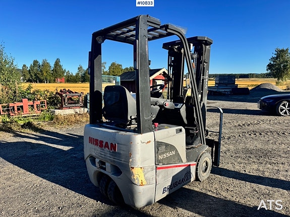 Nissan S1N1L15Q Gaffeltruck – Rep objekt 3 of 27