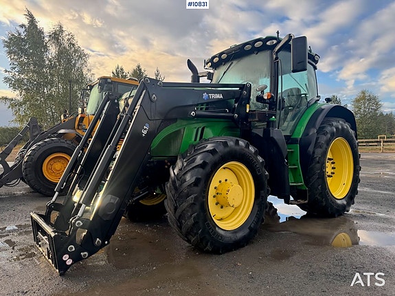 John Deere 6215R - Trima frontlaster 3 of 30