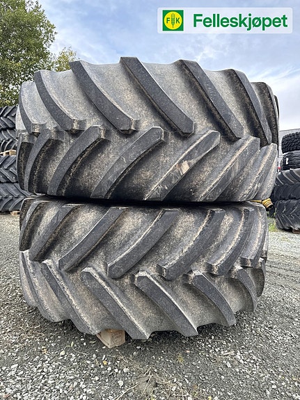 John Deere Hjul par: Michelin AxioBib 2 710/60R42 GKN Gul TW25 2 of 3