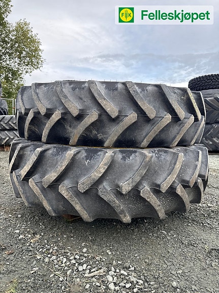 John Deere Hjul par: Mitas AC85 320/90R32 GKN Gul 4 of 5