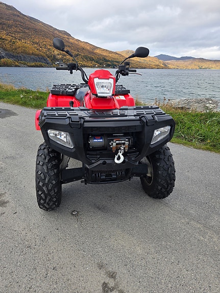 Polaris Sportsman 500 med Brøyteskjær 11 of 13