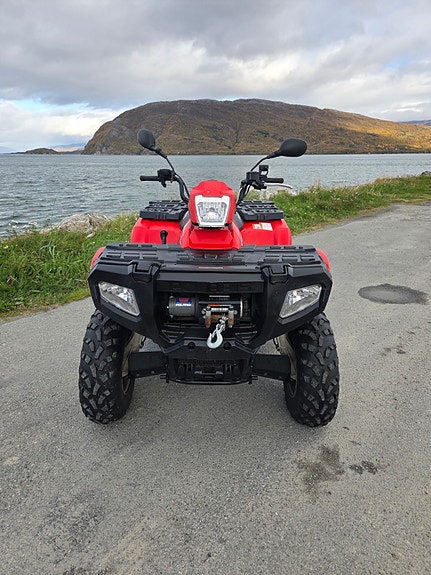 Polaris Sportsman 500 med Brøyteskjær 6 of 13